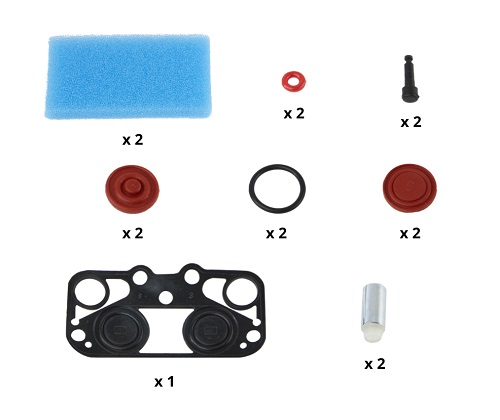 Mungitura - Impianto di mungitura - Mungitrice - 1030577 - Kit Revisione CV20 W/OR - Pulsazione - Pulsatori elettronici LE20 & LP20