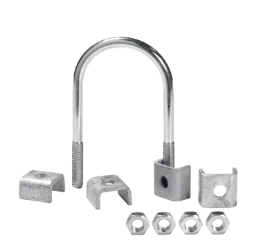 Mungitura - Impianto di mungitura - Mungitrice - 9001002 - CAVALLOTTO FILETTATO CPL 48-52 MM - Accessori - Staffe e Supporti