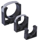 Mungitura - Impianto di mungitura - Mungitrice - 9000503 -SUPPORTO IN PLASTICA PER TUBO D.E. 76 MM - Accessori - Staffe e Supporti